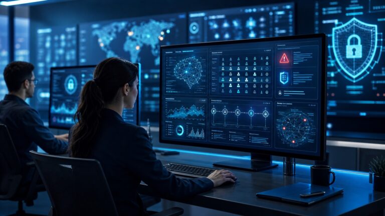 AI security operations dashboard for small business teams