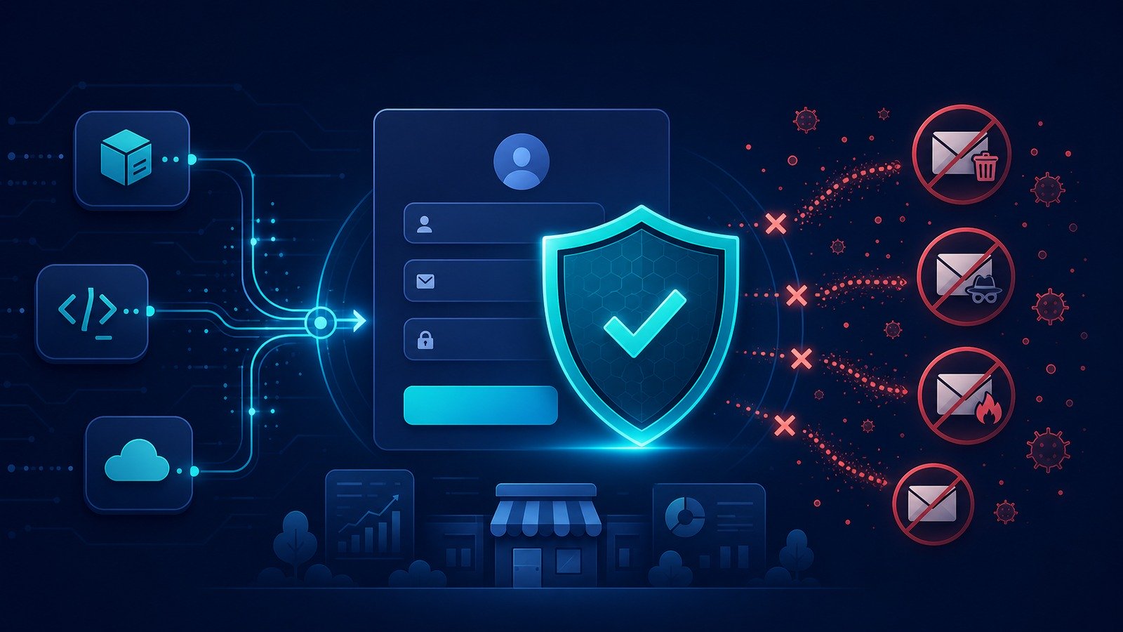 Email verification API protecting signup forms from risky addresses