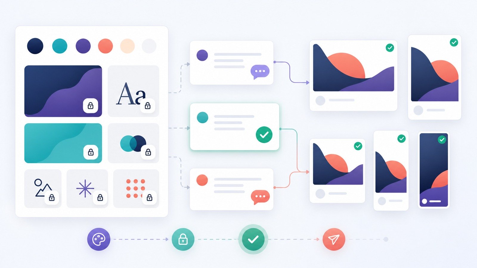 Brand kit approval workflow for small business marketing teams