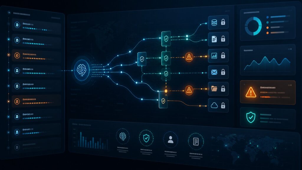 AI agent audit logs and monitoring dashboard for small business security