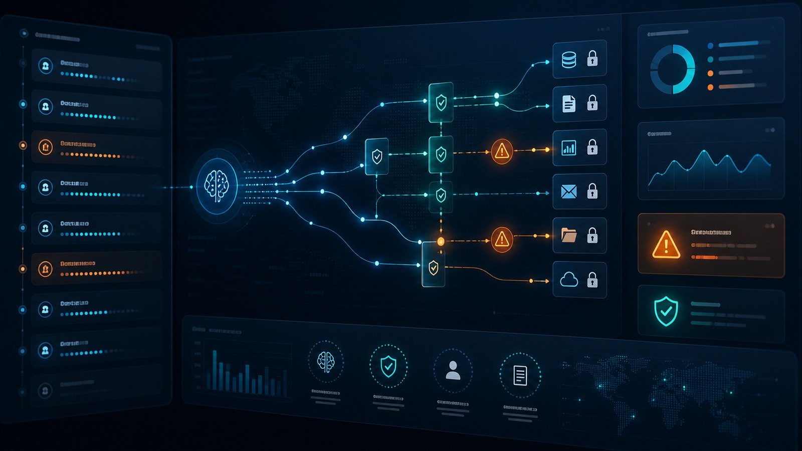 AI agent audit logs and monitoring dashboard for small business security