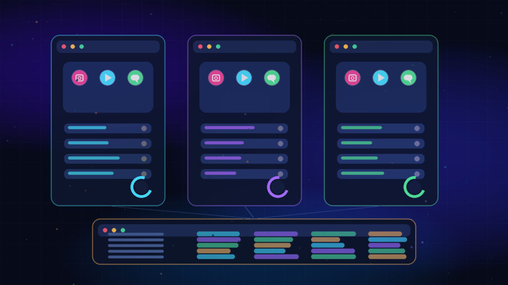 Social media management tools comparison dashboard for small businesses