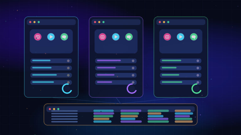 Social media management tools comparison dashboard for small businesses